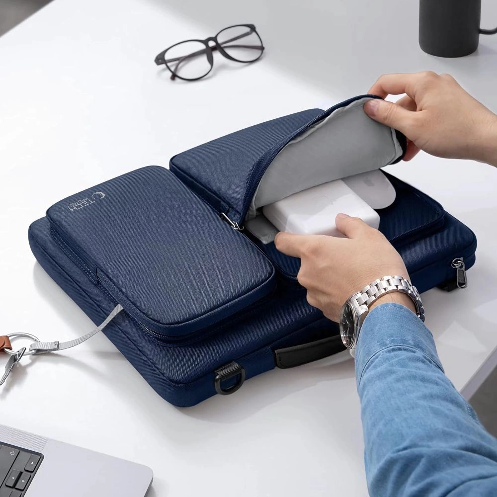15-16 Tech-Protect Defender Bag Laptop Bag - Blueeng