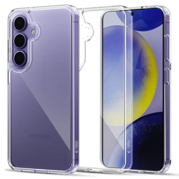 Tech-Protect Flexair Hybrid Case for Samsung Galaxy S25+ - Transparenteng