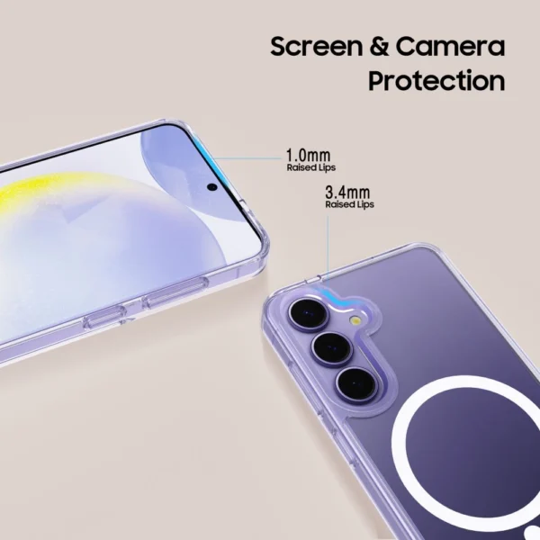 Tech-Protect FlexAir Hybrid MagSafe Case for Samsung Galaxy S25+ - Cleareng
