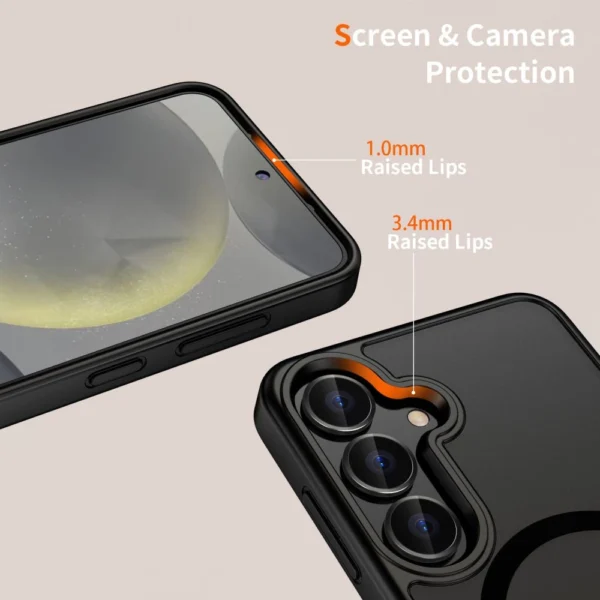 Tech-Protect MagMat MagSafe Case for Samsung Galaxy S25+ - Blackeng