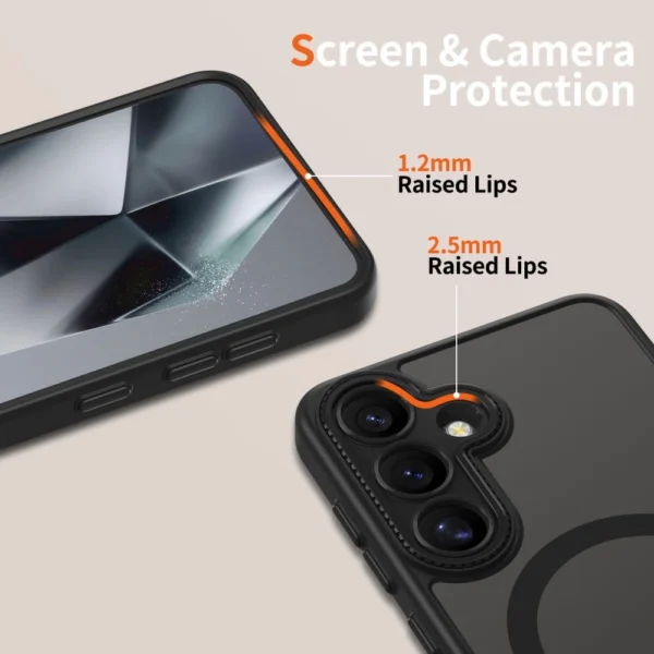 Tech-Protect MagCam MagSafe Case for Samsung Galaxy S25 - Blackeng