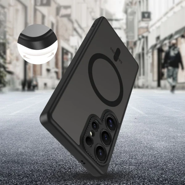 Tech-Protect MagCam MagSafe Case for Samsung Galaxy S25 Ultra - Blackeng