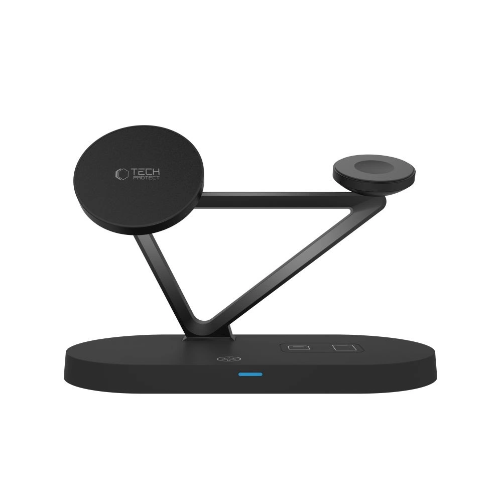 Tech-Protect QI15W-A41 3in1 Wireless Charger with MagSafe for Apple Devices - Blackeng