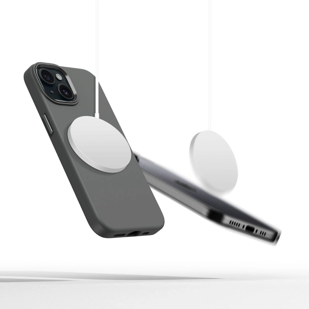 Tech-Protect Silicone PU Case MagSafe for iPhone 14 - Grayeng
