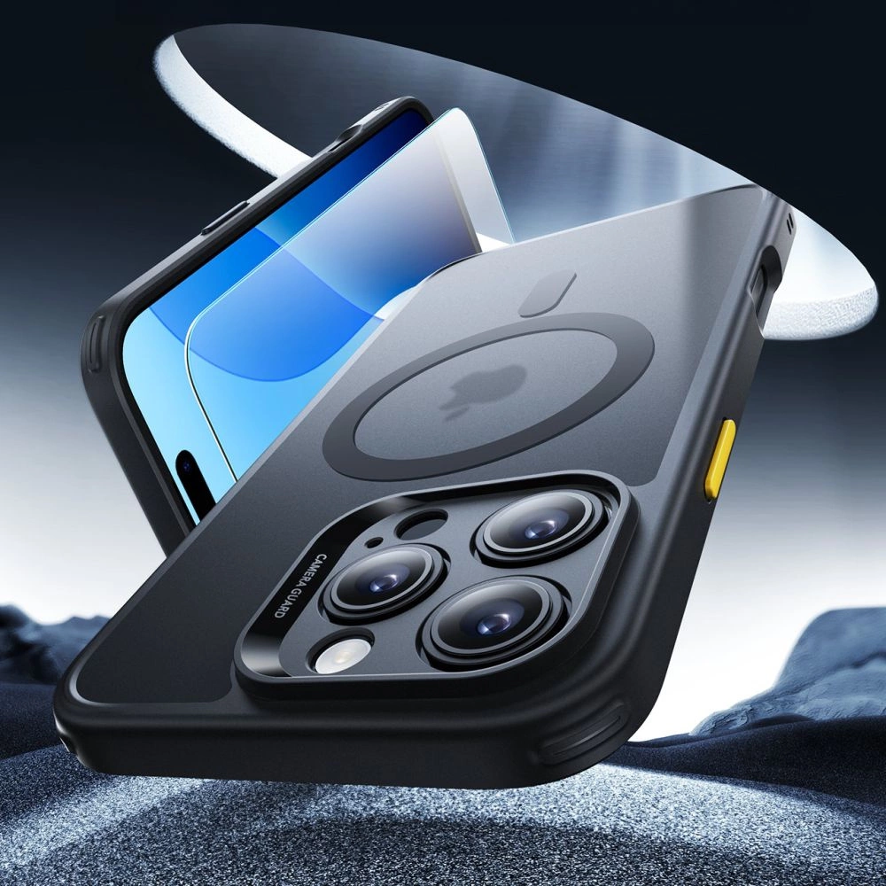 ESR Classic Pro Set Halolock MagSafe case for iPhone 16 Pro - blackeng