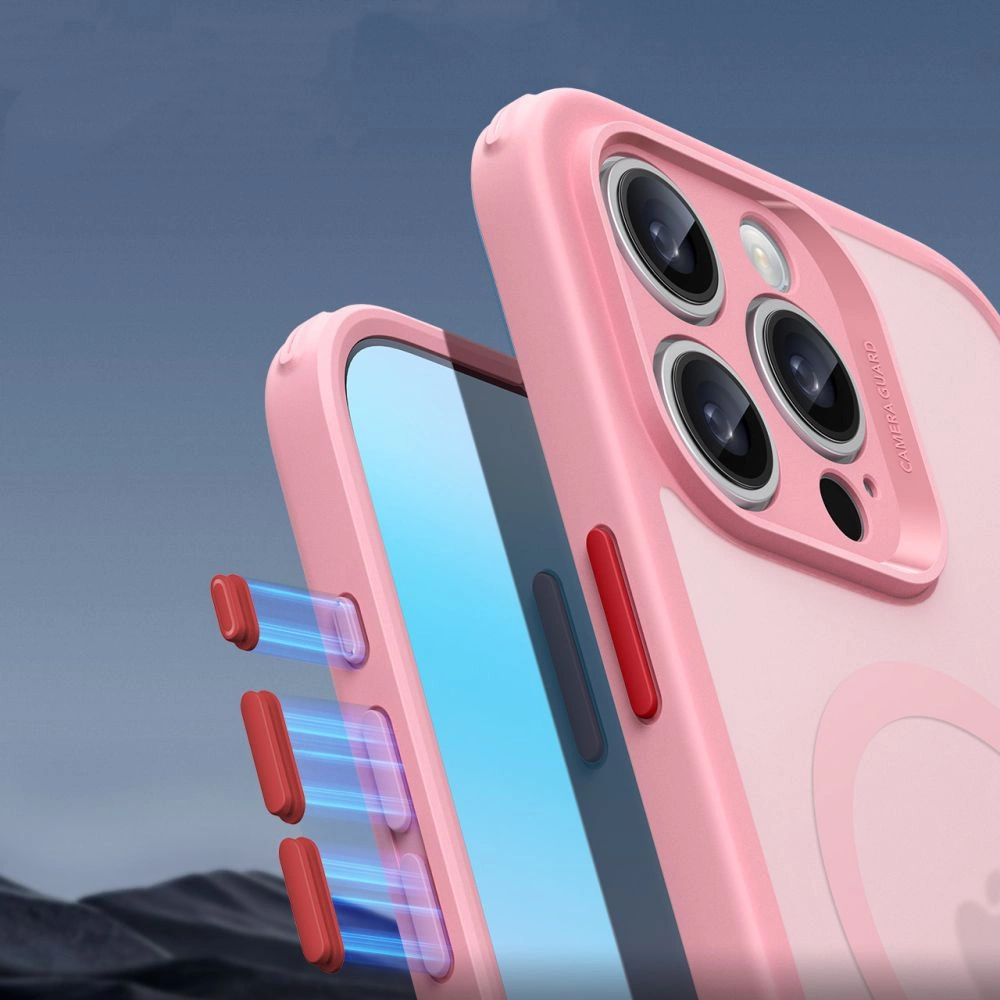ESR Classic Pro Set Halolock MagSafe Case for iPhone 16 Pro Max - Pinkeng