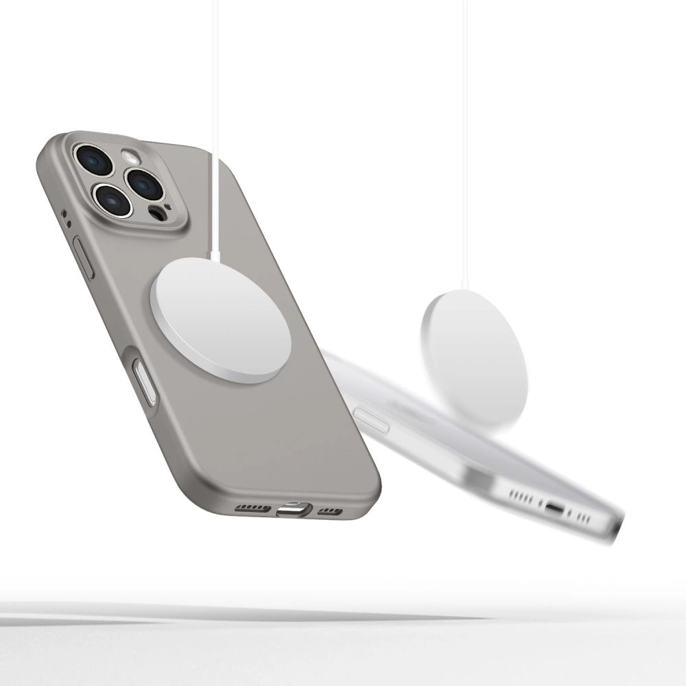 Tech-Protect Liquid Silicone MagSafe Case for iPhone 16 Pro Max - Blackeng