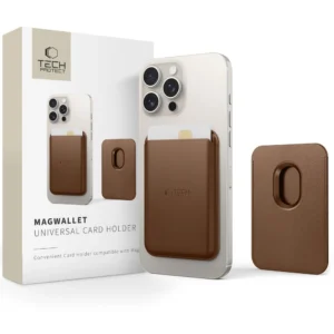 Tech-Protect MagWallet Magsafe case - browneng