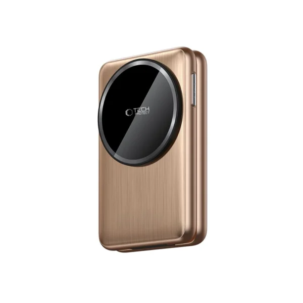 QI15W-A42 3in1 Inductive Charger with MagSafe for Apple Devices - Goldeng