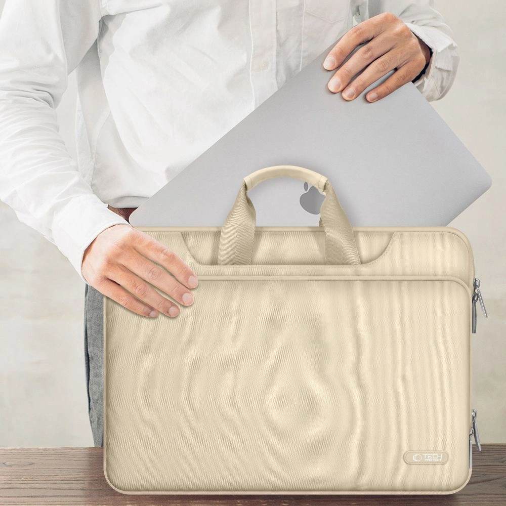 Tech-Protect Pocket 13-14 Laptop Bag - Beigeeng
