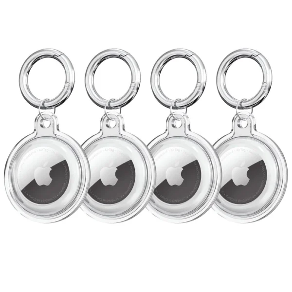 Tech-Protect Icon 4-pack Case for Apple AirTag - Transparenteng
