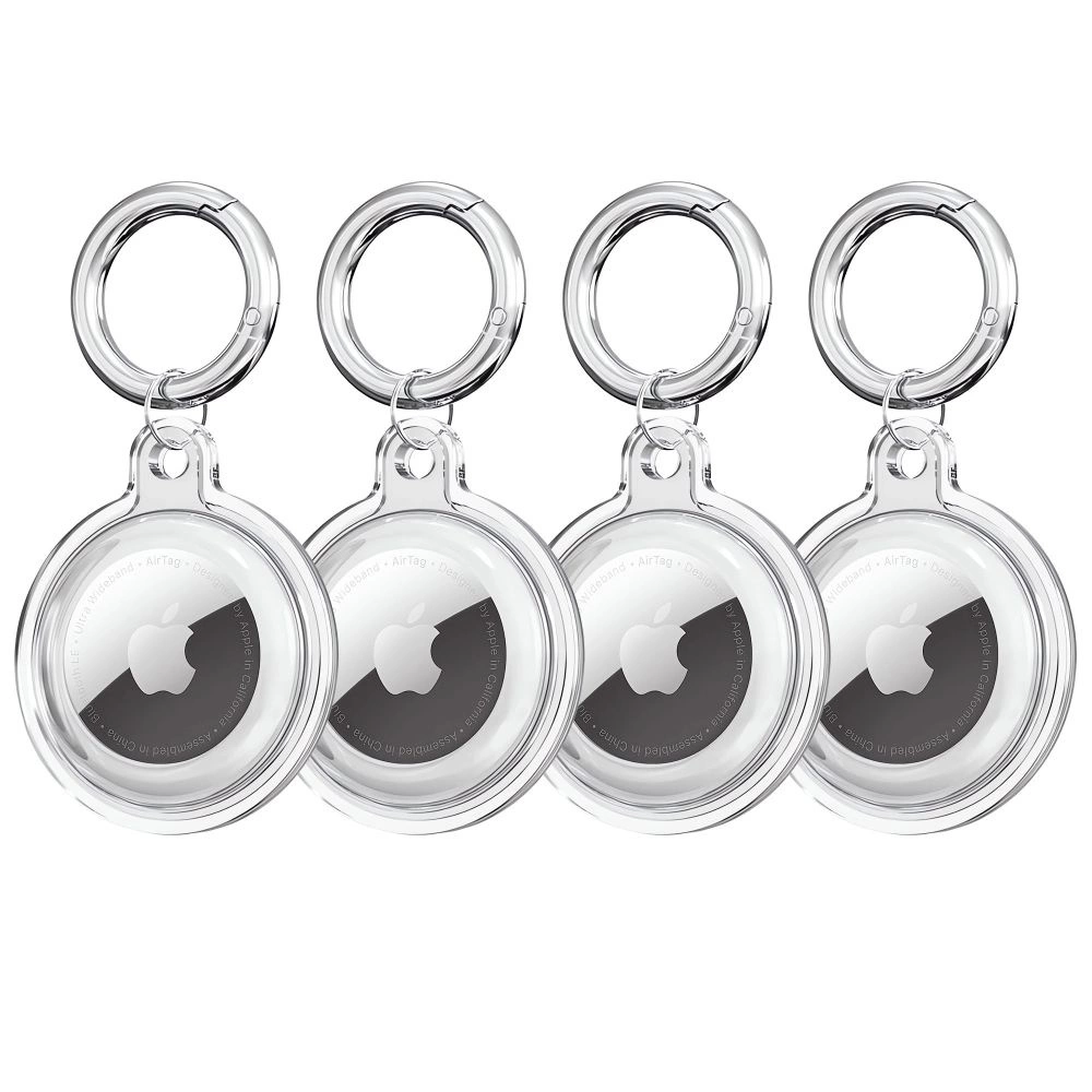 Tech-Protect Icon 4-pack Case for Apple AirTag - Transparenteng