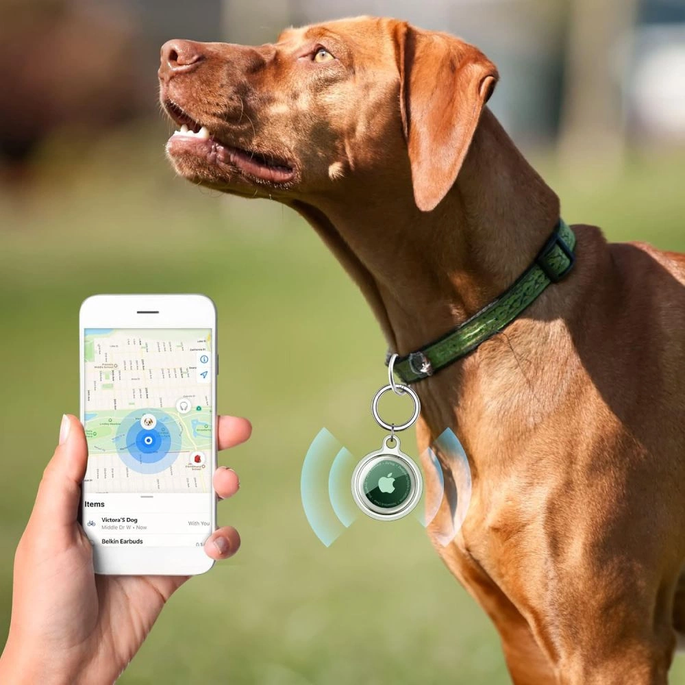 Tech-Protect Icon 4-pack Case for Apple AirTag - Transparenteng