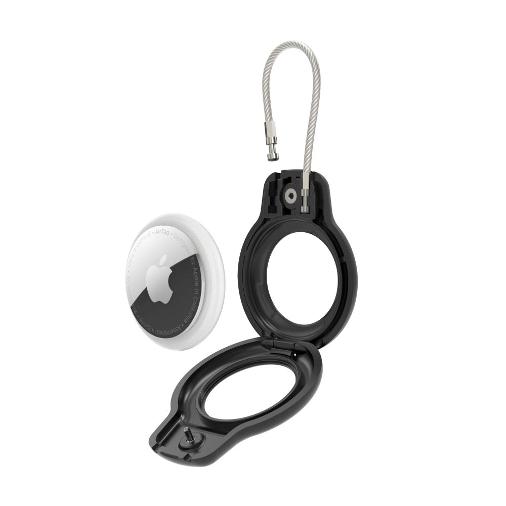 Tech-Protect Rough Vein 2-pack case for Apple AirTag - blackeng