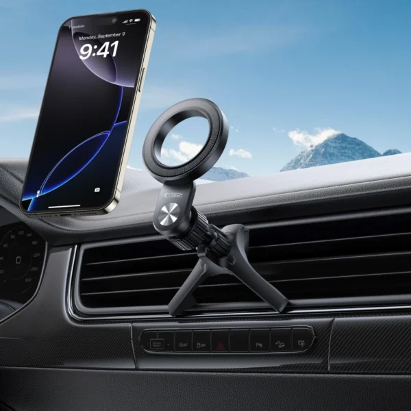 Tech-Protect N53 Car Air Vent Holder with MagSafe Rings - Blackeng