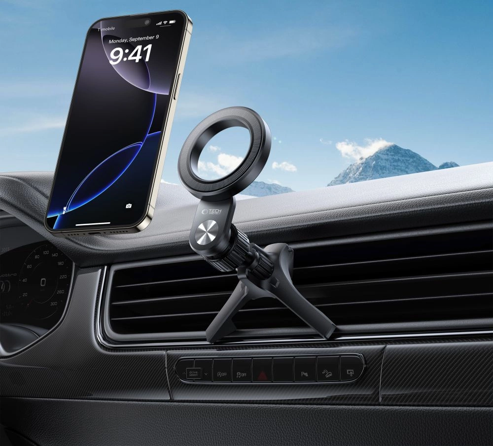 Tech-Protect N53 Car Air Vent Holder with MagSafe Rings - Blackeng