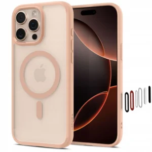 Spigen Ultra Hybrid ”T” Magsafe iPhone 16 Pro Case - Pinkeng