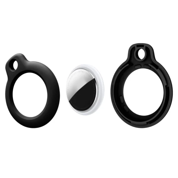 Tech-Protect Rough 2-pack case for Apple AirTag - blackeng