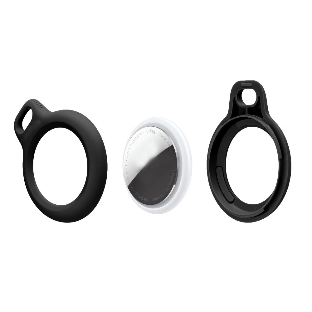 Tech-Protect Rough 2-pack case for Apple AirTag - blackeng