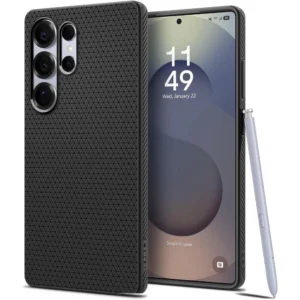 Spigen Liquid Air Case for Samsung Galaxy S25 Ultra - Blackeng