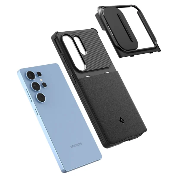 Spigen Optik Armor Case for Samsung Galaxy S25 Ultra - Blackeng