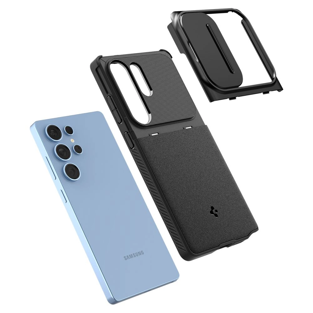 Spigen Optik Armor Case for Samsung Galaxy S25 Ultra - Blackeng