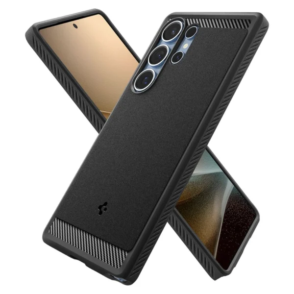 Spigen Rugged Armor Mag Case for Samsung Galaxy S25 Ultra - Blackeng