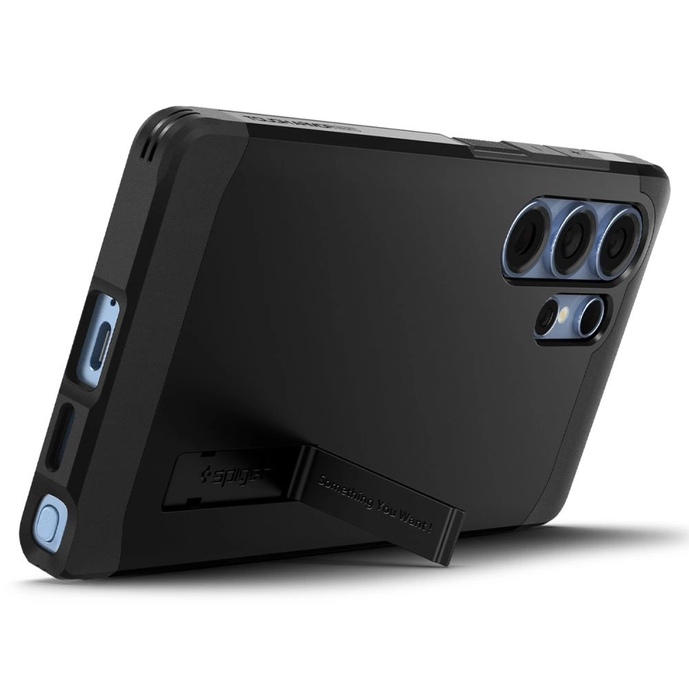 Spigen Tough Armor MagSafe Case for Samsung Galaxy S25 Ultra - Blackeng