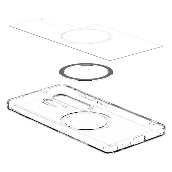 Spigen Ultra Hybrid Mag Case for Samsung Galaxy S25 Ultra - Transparenteng