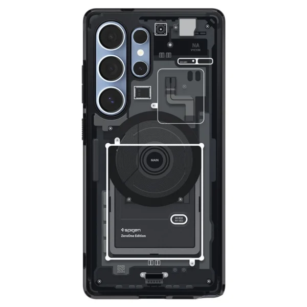 Spigen Ultra Hybrid Mag Case for Samsung Galaxy S25 Ultra Zero One - Blackeng