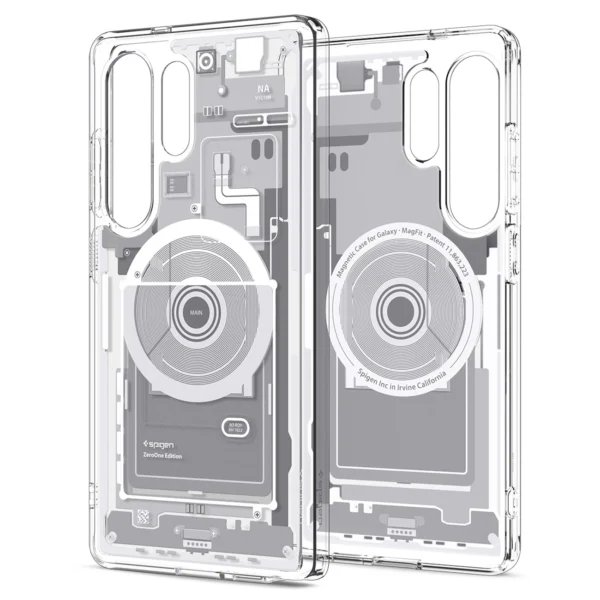 Spigen Ultra Hybrid Mag Case for Samsung Galaxy S25 Ultra Zero One - Whiteeng