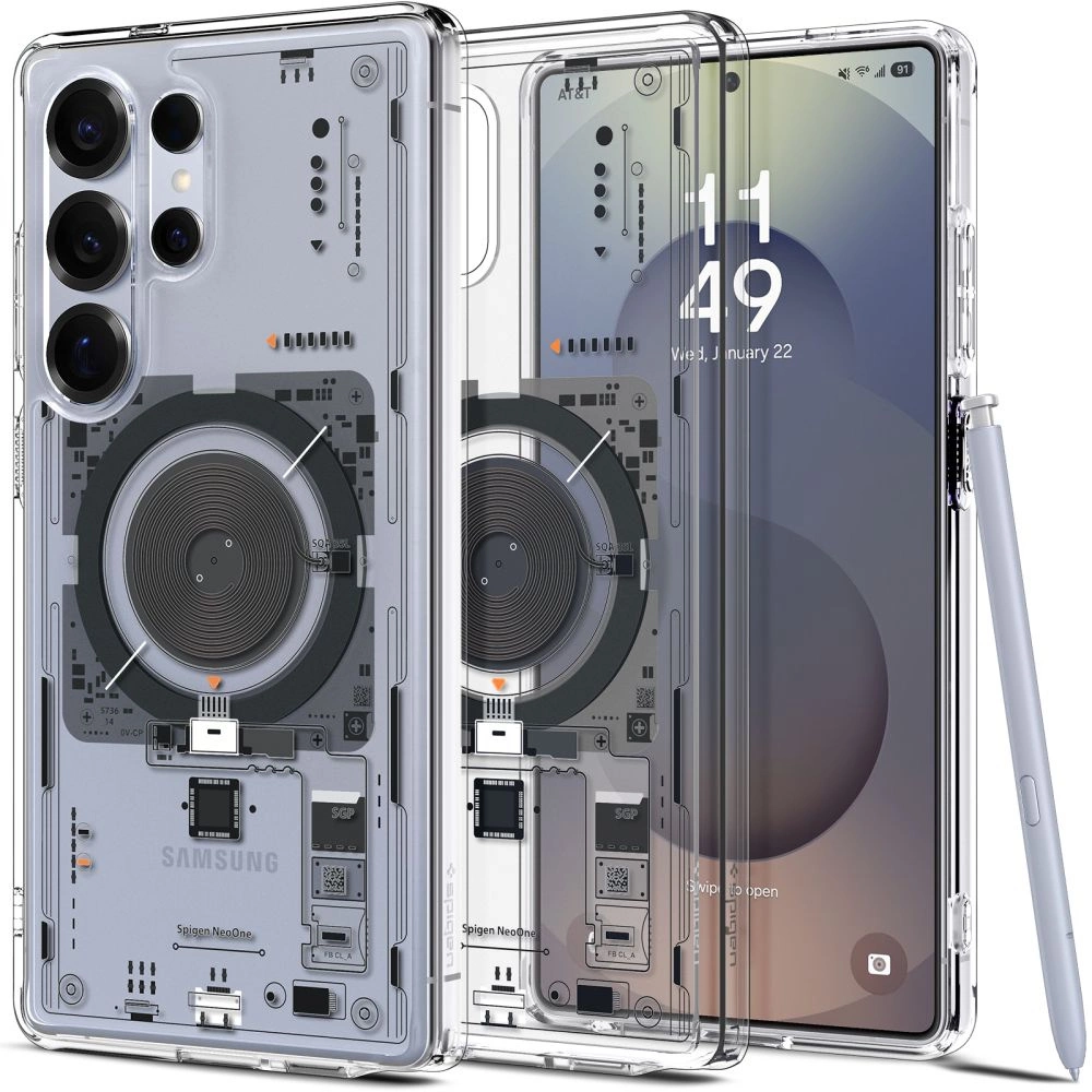 Spigen Ultra Hybrid Mag Case for Samsung Galaxy S25 Ultra Neo One - Cleareng