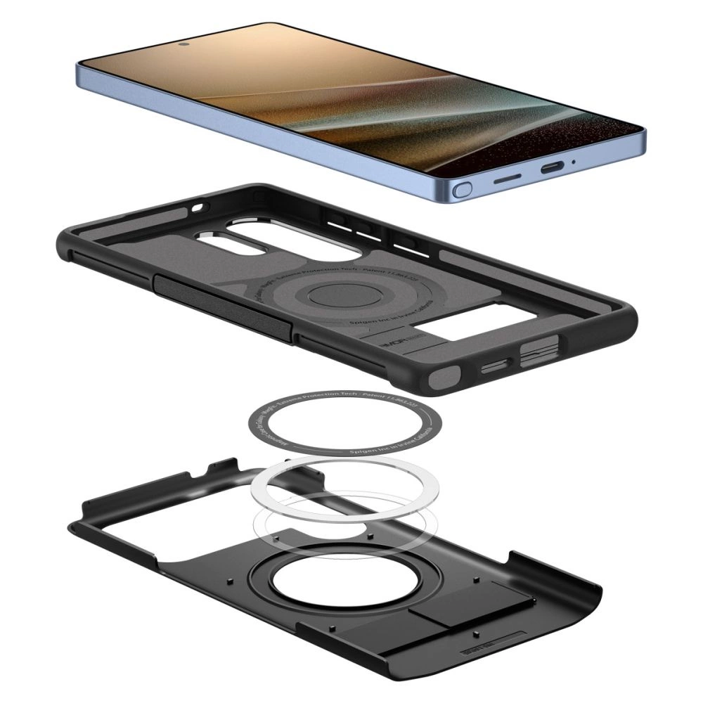 Spigen Slim Armor Mag MagSafe Case for Samsung Galaxy S25 Ultra - Blackeng