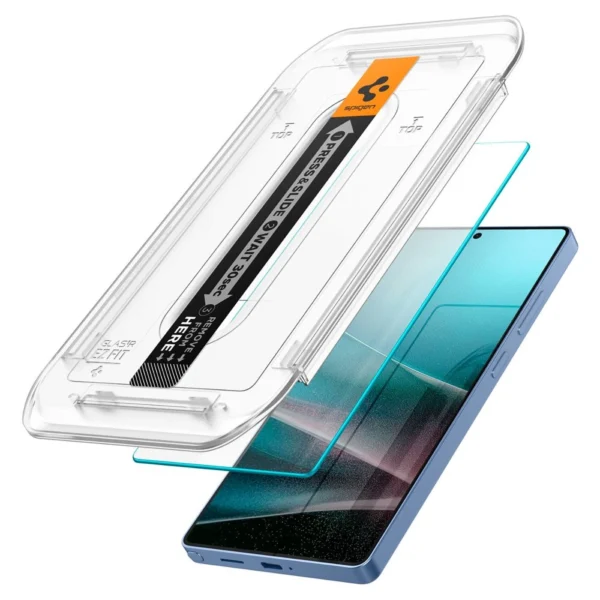 Spigen Glas.tR EZ FIT 2-pack tempered glass for Samsung Galaxy S25 Ultra - transparenteng