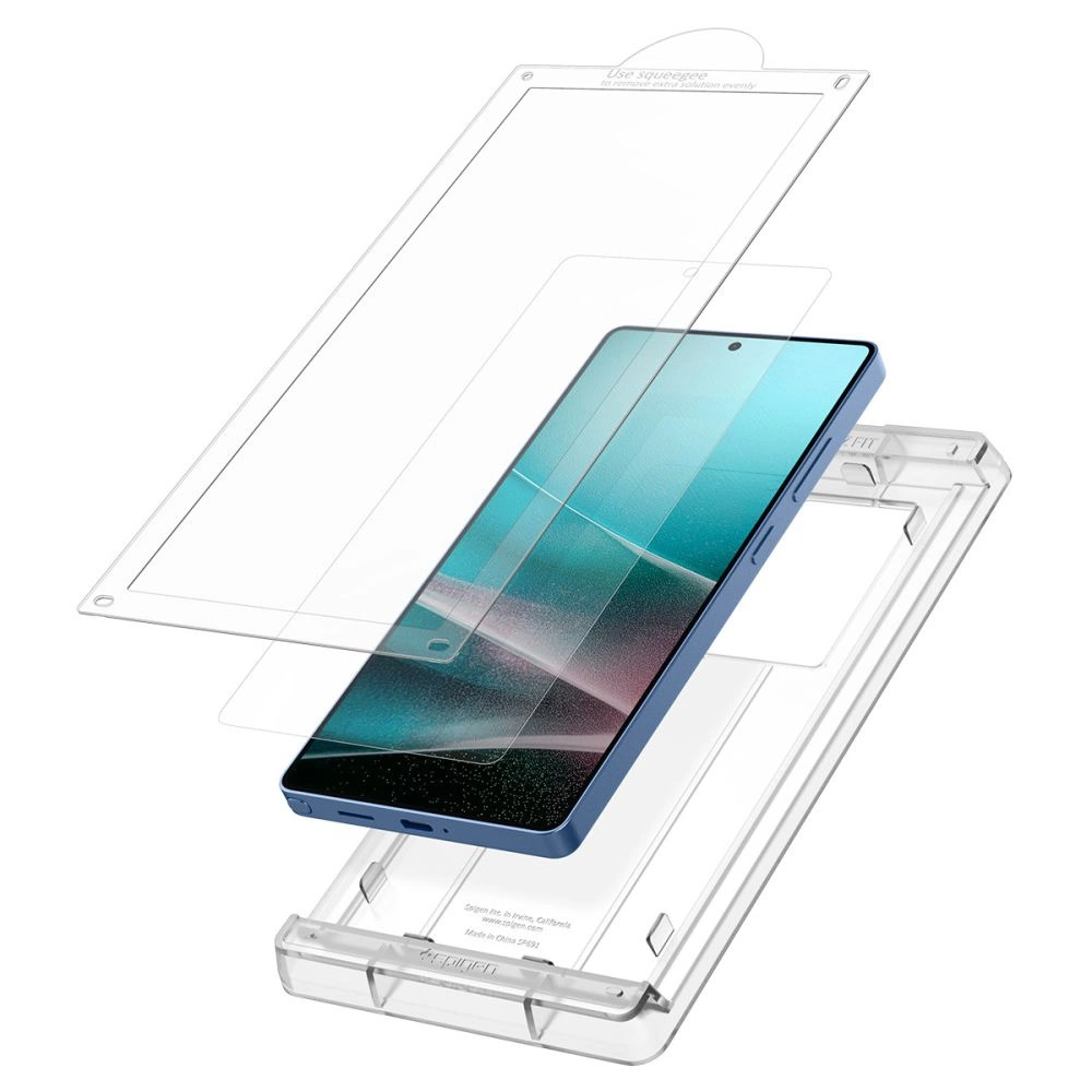 Spigen Elite Shield EZ FIT Hybrid Glass for Samsung Galaxy S25 Ultra - Transparenteng