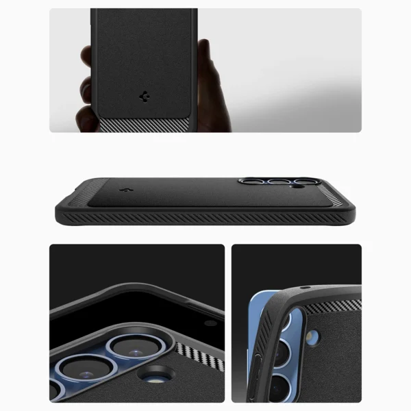 Spigen Rugged Armor Mag MagSafe Case for Samsung Galaxy S25 - Matte Blackeng