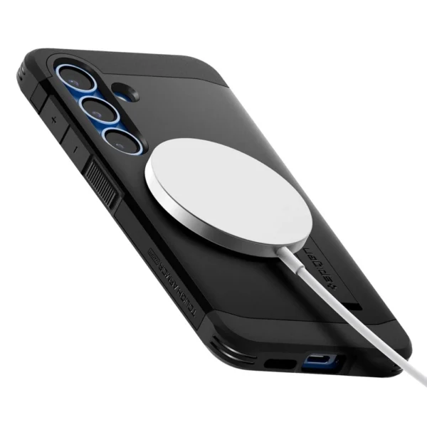 Spigen Tough Armor MagSafe case for Samsung Galaxy S25+ - blackeng