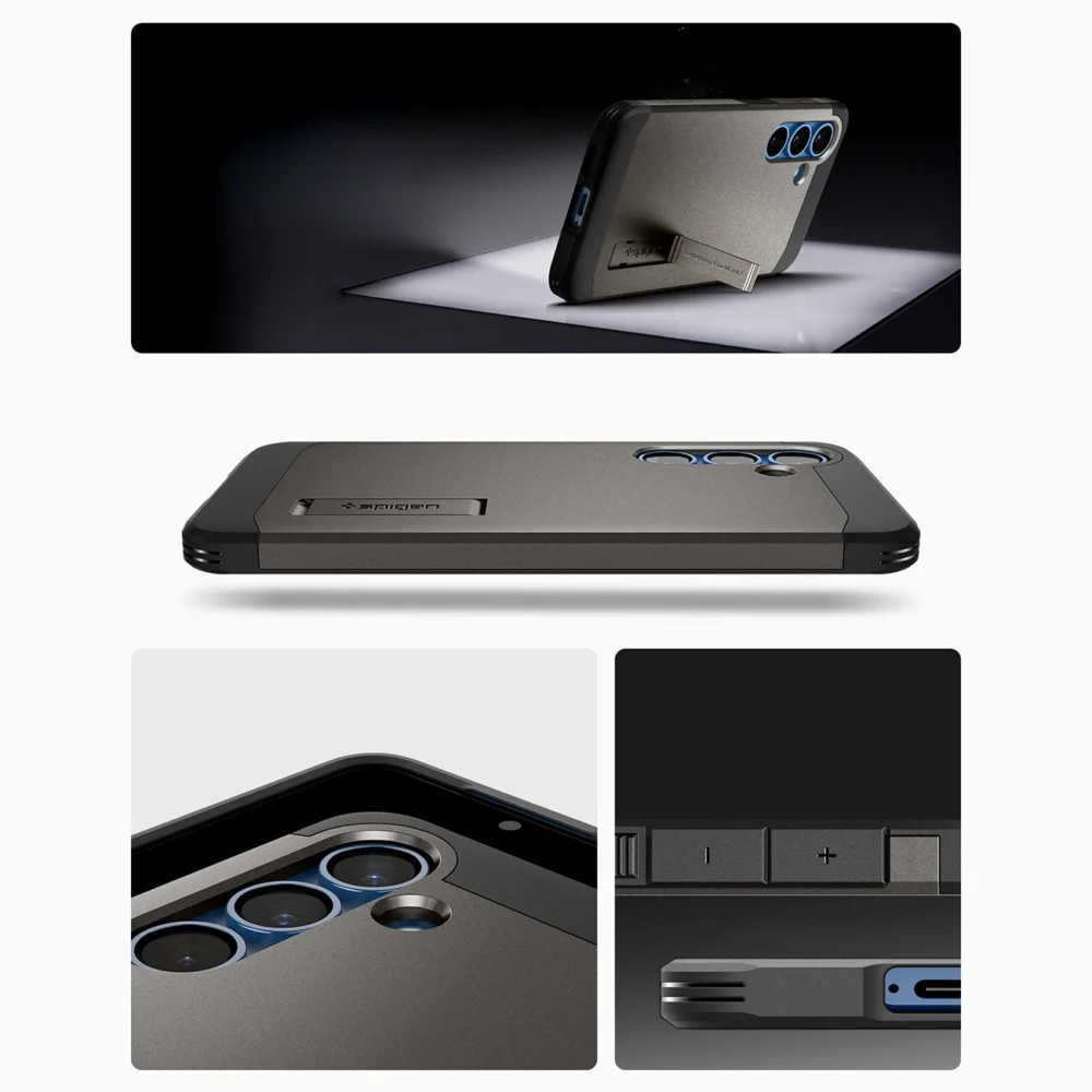 Spigen Tough Armor MagSafe Case for Samsung Galaxy S25+ - Grayeng