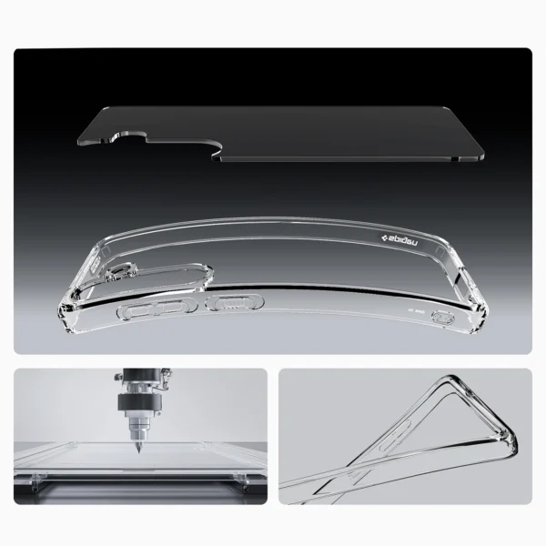 Spigen Ultra Hybrid Case for Samsung Galaxy S25+ - Transparenteng