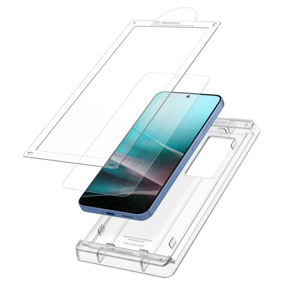 Spigen ELITE SHIELD EZ FIT Hybrid Glass for Samsung Galaxy S25+ - Transparenteng
