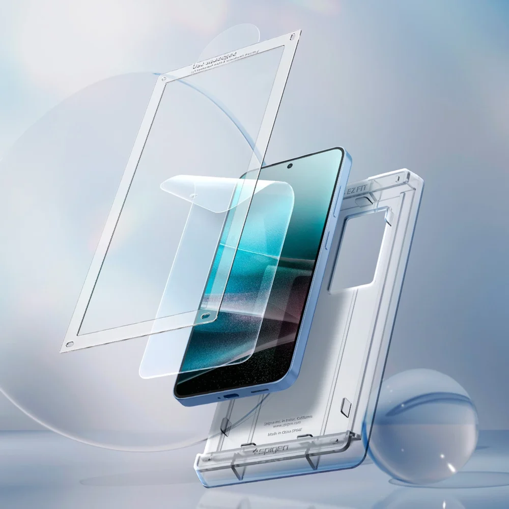 Spigen ELITE SHIELD EZ FIT Hybrid Glass for Samsung Galaxy S25+ - Transparenteng