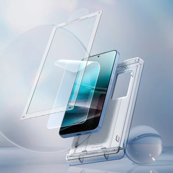 Spigen ELITE SHIELD EZ FIT Hybrid Glass for Samsung Galaxy S25+ - Transparenteng