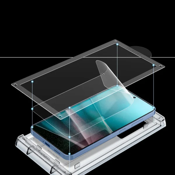 Spigen ELITE SHIELD EZ FIT Hybrid Glass for Samsung Galaxy S25+ - Transparenteng