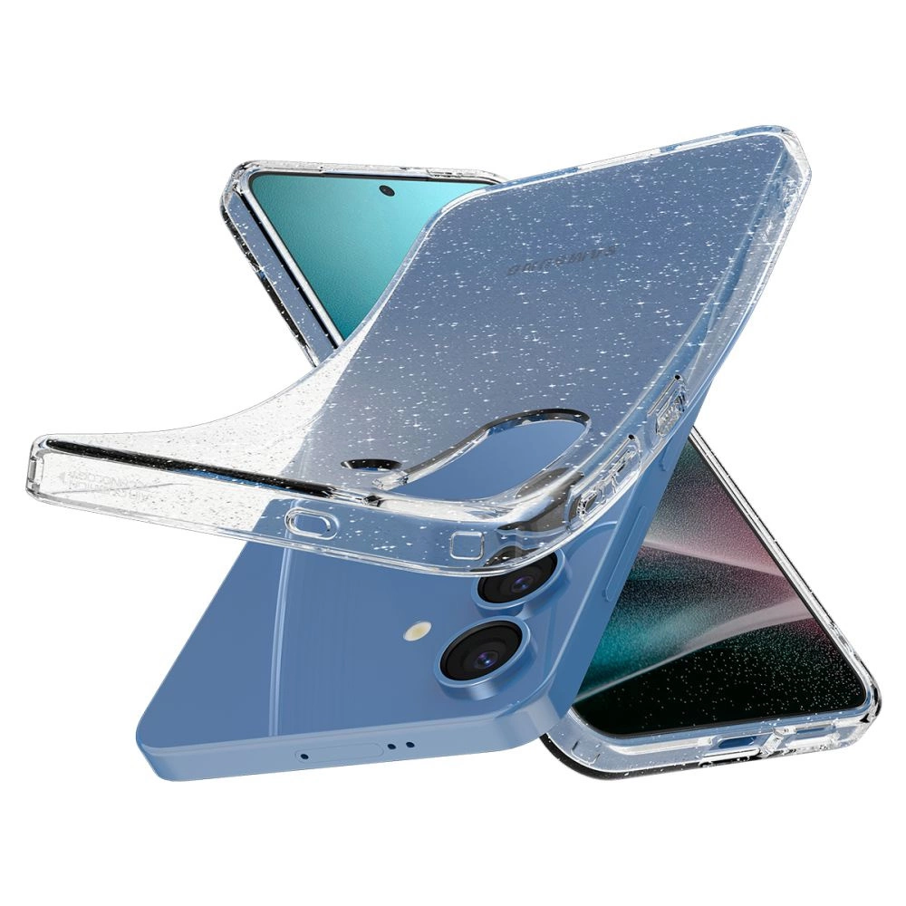 Spigen Liquid Crystal Case for Samsung Galaxy S25 - Glitter-Cleareng