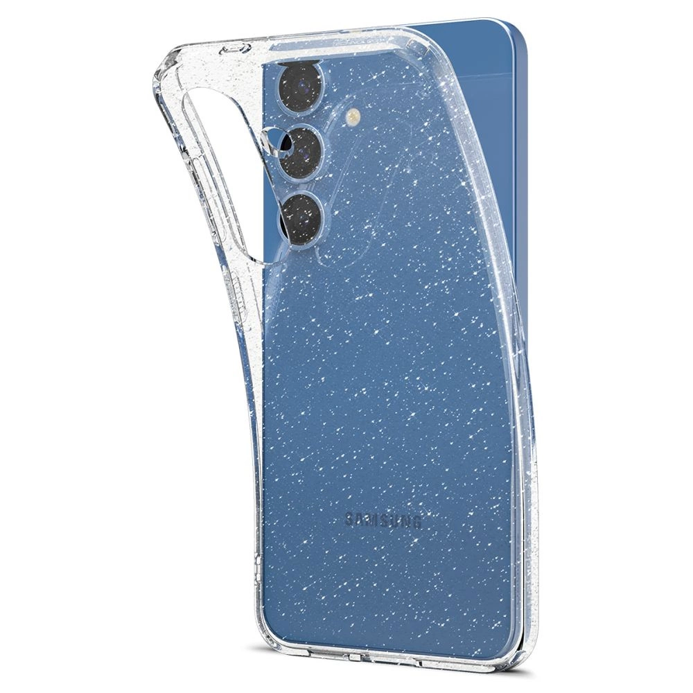 Spigen Liquid Crystal Case for Samsung Galaxy S25 - Glitter-Cleareng