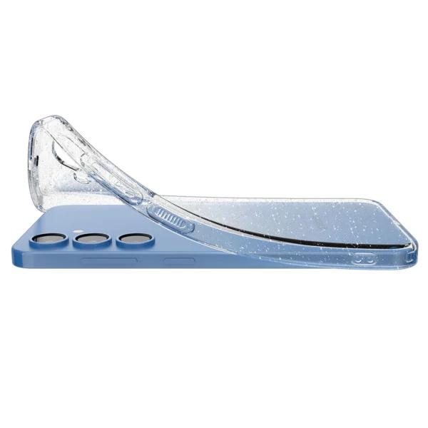 Spigen Liquid Crystal Case for Samsung Galaxy S25 - Glitter-Cleareng