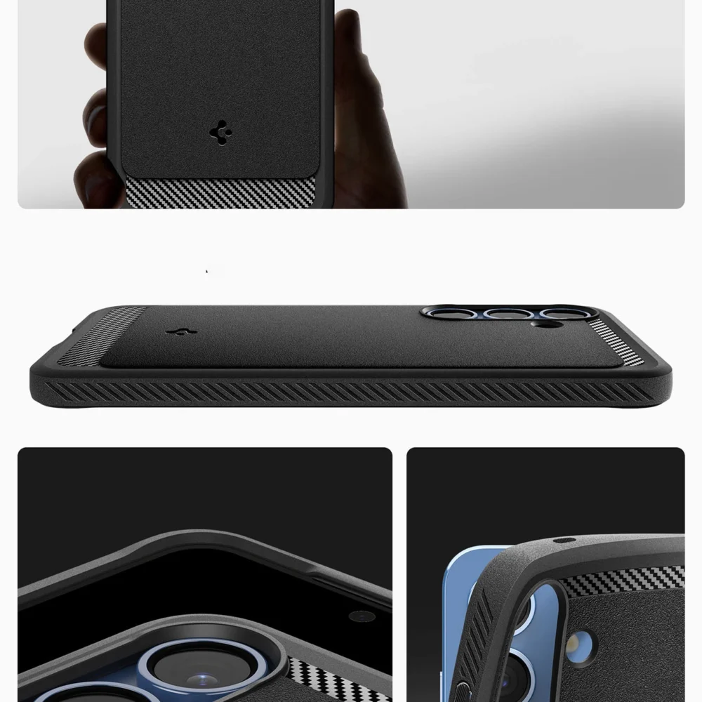 Spigen Rugged Armor Mag MagSafe Case for Samsung Galaxy S25 - Matte Blackeng