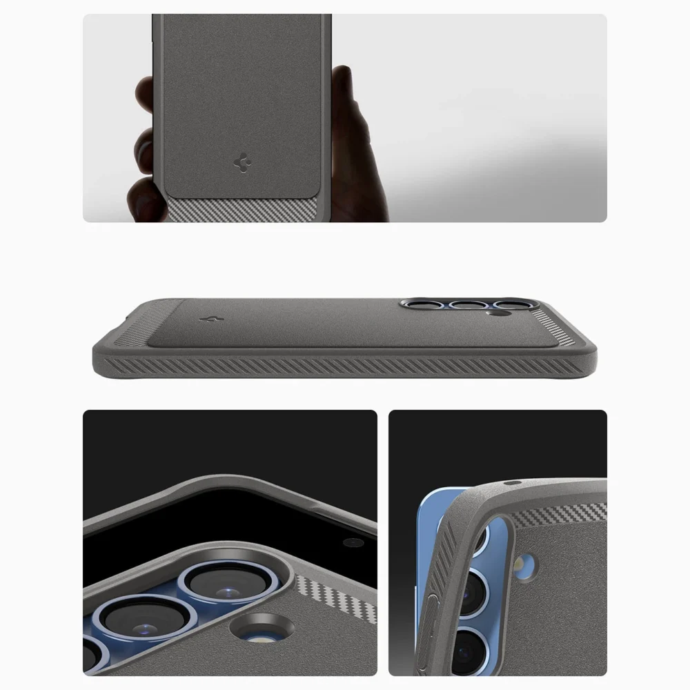 Spigen Rugged Armor Mag MagSafe Case for Samsung Galaxy S25 - Grayeng