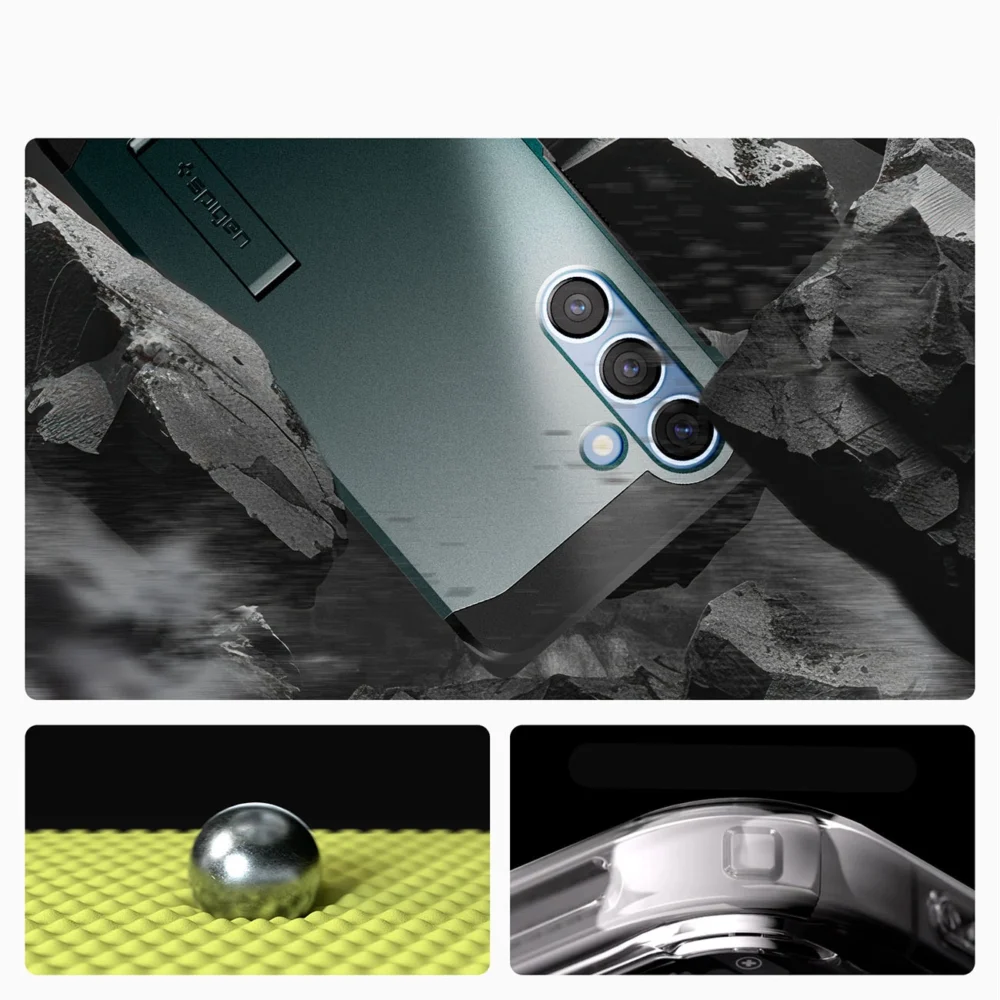 Spigen Tough Armor MagSafe Case for Samsung Galaxy S25 - Greeneng