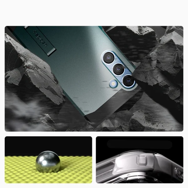 Spigen Tough Armor MagSafe Case for Samsung Galaxy S25 - Greeneng